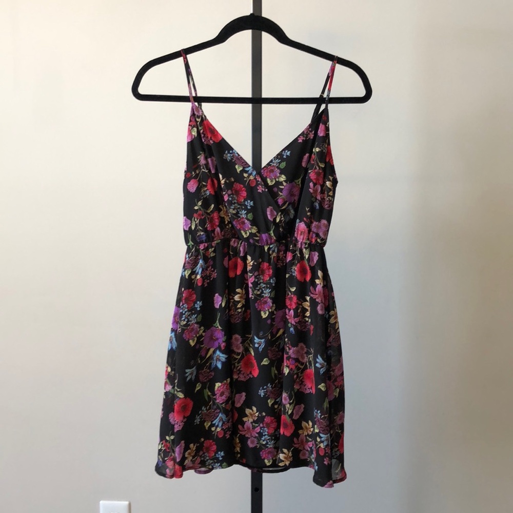 Floral Flirty Mini Dress